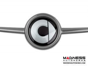 smart fortwo Front Grill Trim - 453 model - w/ smart Emblem - Titania Grey